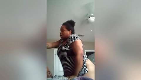 Great amateur black girl with a huge black dick video