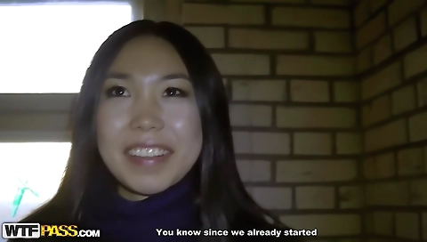 Asian brunette 18+ amateur fuck video with big booty