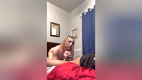 Light skin blonde babe with a sexy dress and stockings 18+