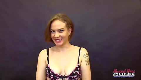 Black guy in a white suit takes his dick into a blonde girl