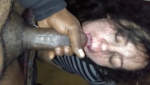 Latina milf getting her pussy licked and deepthroated