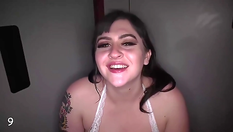 Busty brunette and ebony get pounded hard in the bedroom