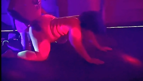 Horny interracial pornstar in horny amateur porn video