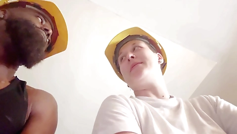 Mature man teaching his stepdaughter how to suck and fuck