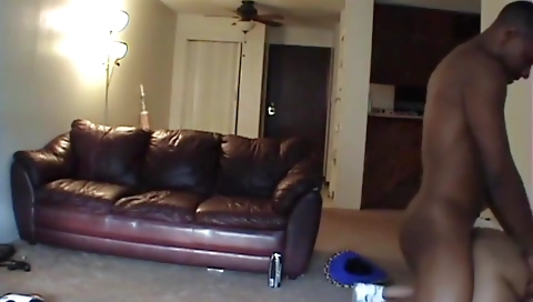 Brunette babe with big boobs 18+ is giving a blowjob